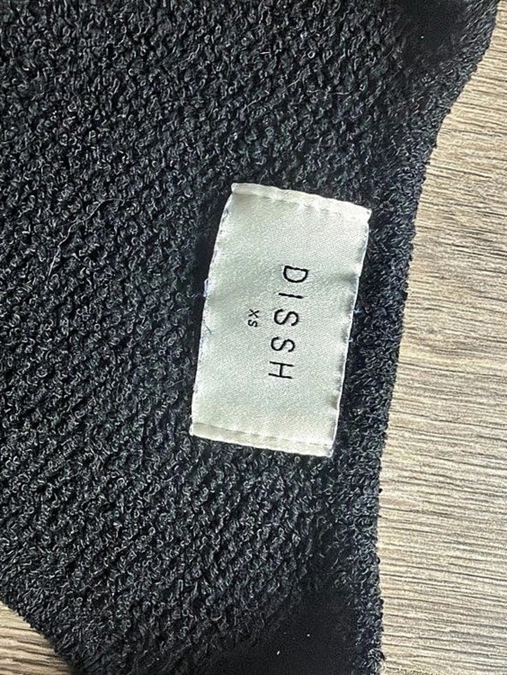 DISSH Black Racerback Tank Top - Picture 3 of 3